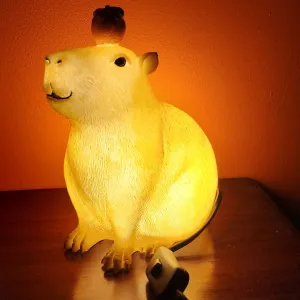 Capybara Table Lamp Indoor Sport Reflection Law