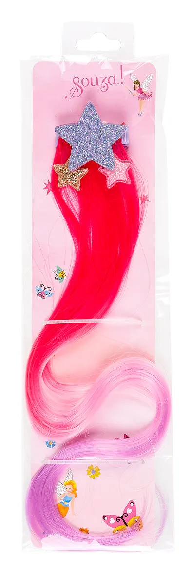 Inge Hair claw (pink-lilac)-Costume Accessory for Kids - Carnival & Festive Use Film Making Tornado Model