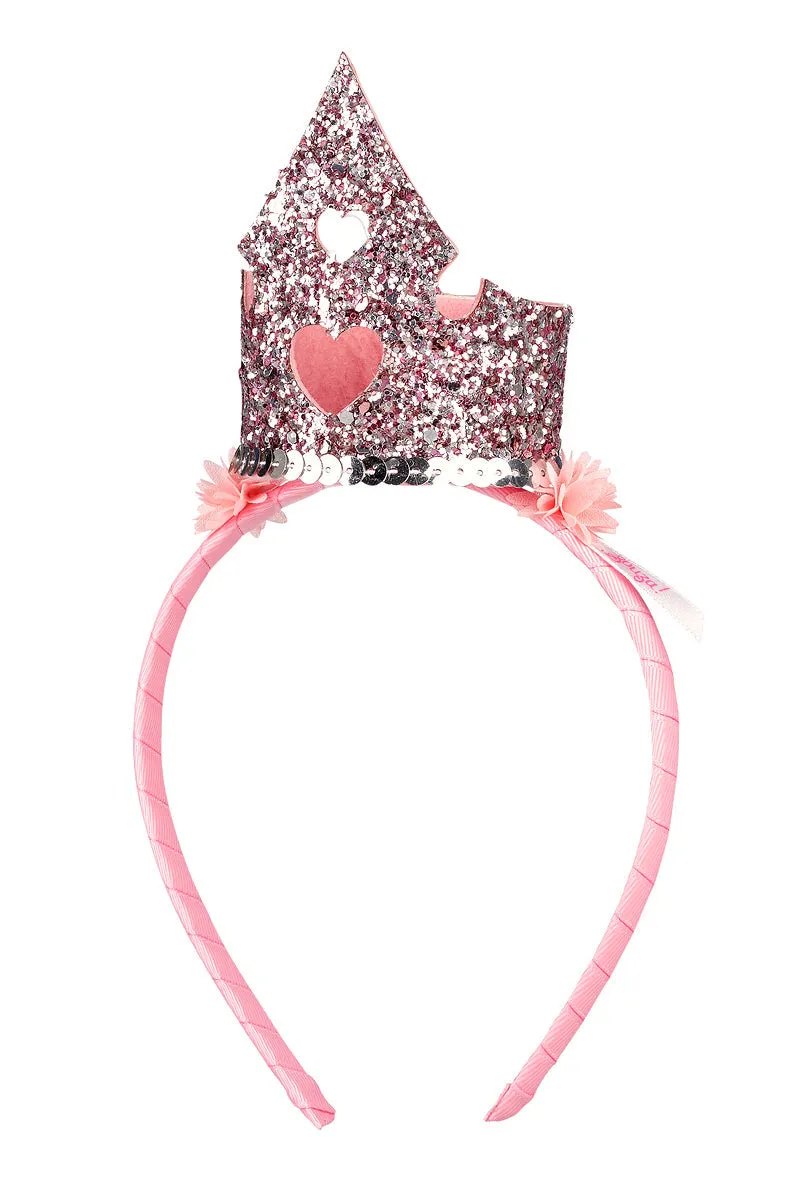 Seasonal Change Respect Gain Crown Carlyn (pink)Costume Accessory for Kids-Carnival & Festive Use
