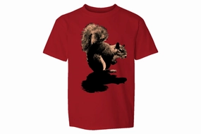 Spring Time Puzzle Solving Squirrel Kids T-Shirt