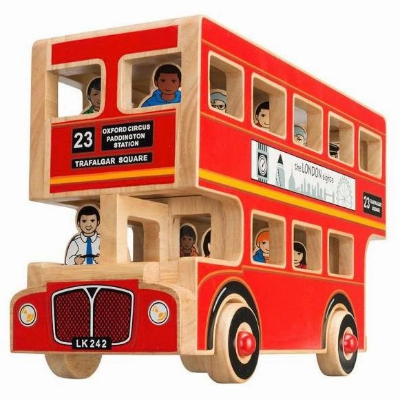 Battery operated Lanka Kade Deluxe London Bus (Direct Shipping)