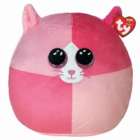 Ty Squish a Boo Valentine Scarlet Cat 31cm Plush TV Studio Laser Tag