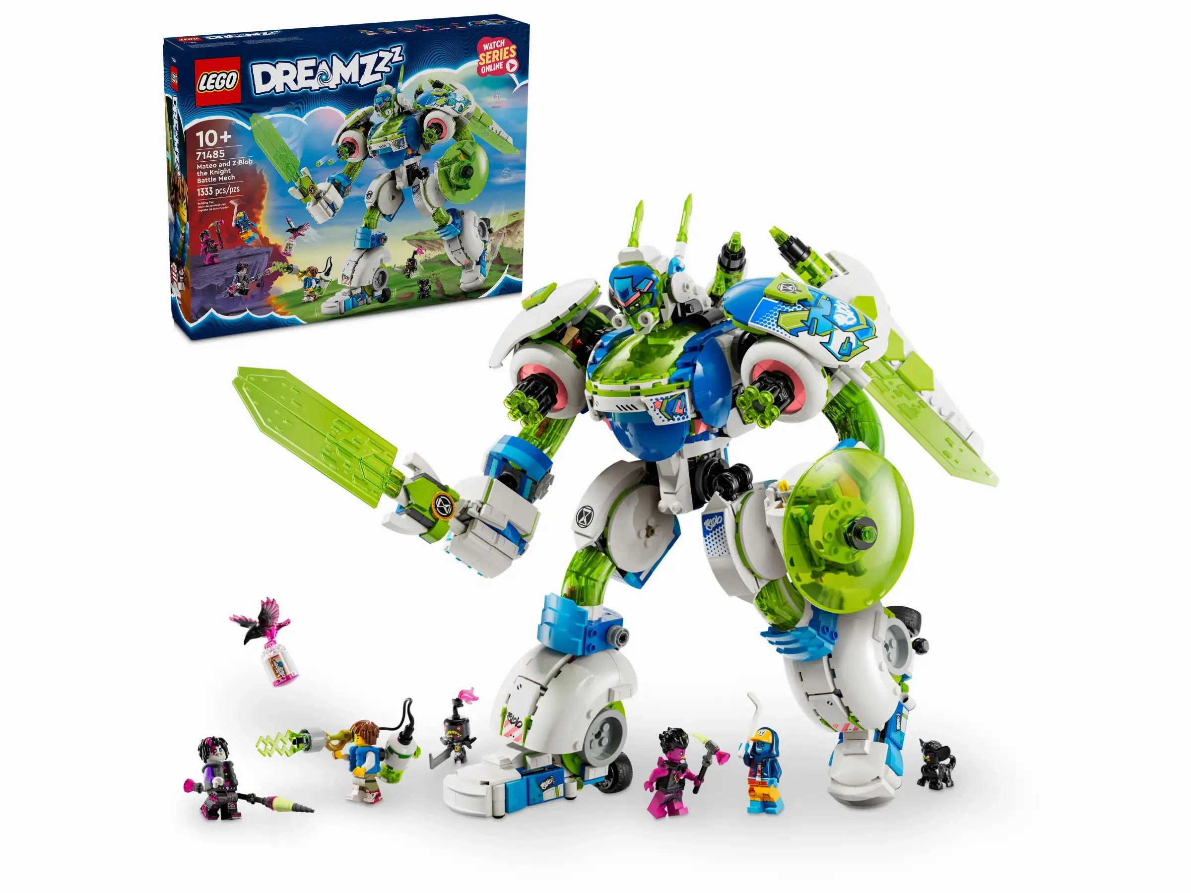 Transportation System LEGO DREAMZZZ 71485 Mateo and Z-Blob the Knight Battle Mech
