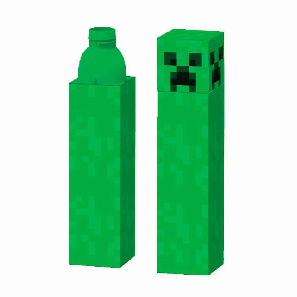 Wind Up Dance Choreography Minecraft Creeper Bottle 650ml