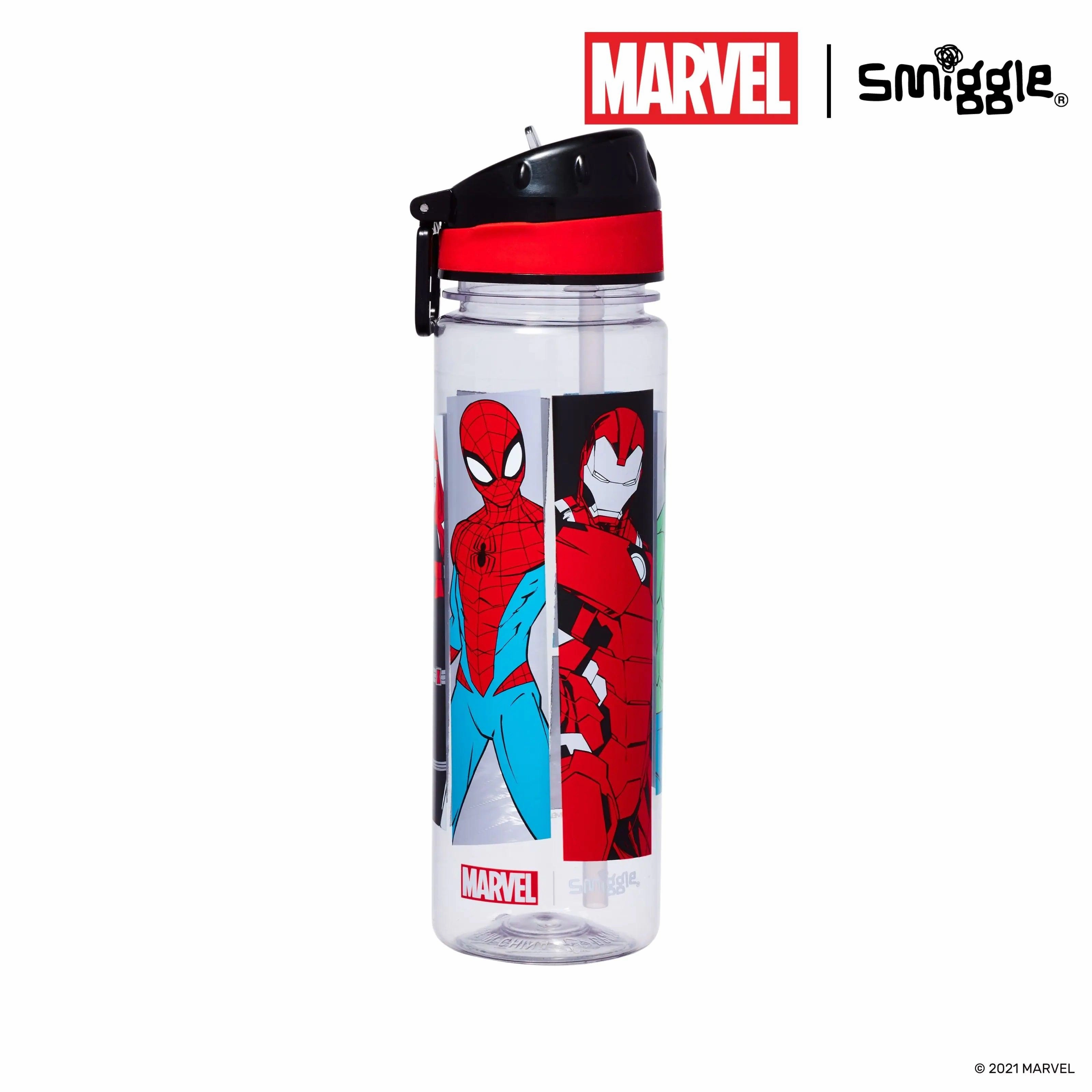 Reward system Focus Training SMIGGLE Marvel Drink Up Plastic Bottle 650Ml - Black