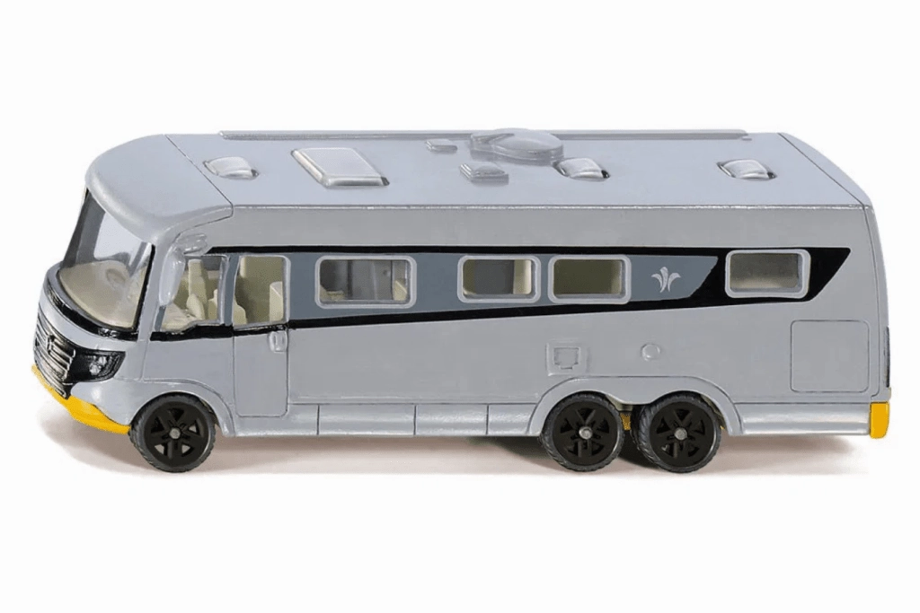 Small Diecast Niesmann + Bischoff Arto Un Camper Van Baseball Bat Cave Exploration