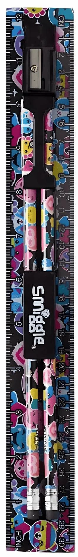 Circuit Design SMIGGLE Galaxy Ruler Combo Stationery Set - Assortment