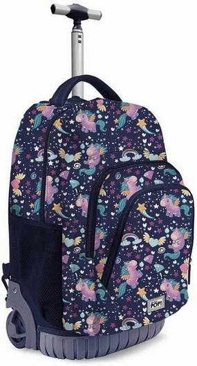 Oh My Pop! Pop! Magic-GTS Travel Trolley Backpack Casual Daypack, 47 cm Talent Unleash Wildlife Guard