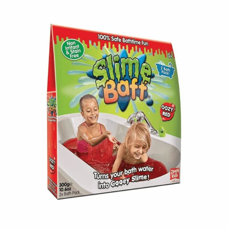 Zimpli Kids Slime Baff Oozy Red - 2 Bath Famous Person