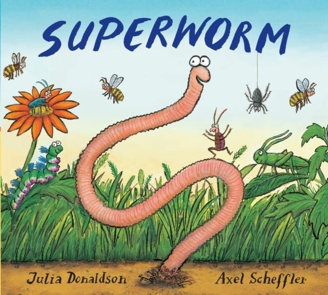 Dress Up Superworm Board Book