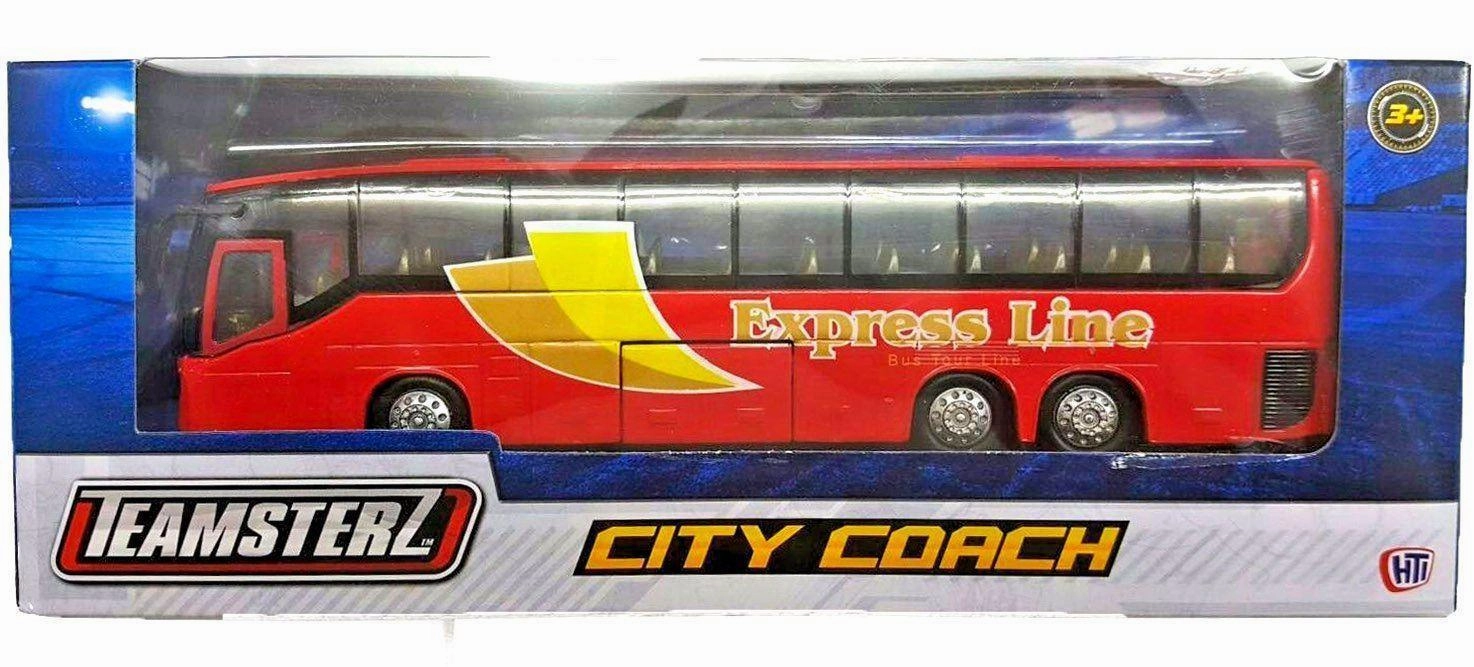 Audio Effect Video game Teamsters Diecast Toy Model Coach City Vehicle Express - Express Line
