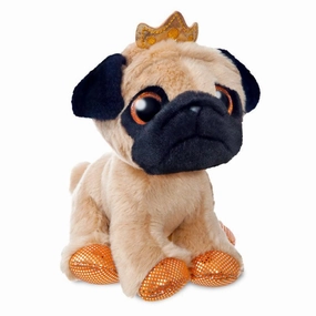 Island Paradise AURORA Royal Pug Dog Plush 17cm