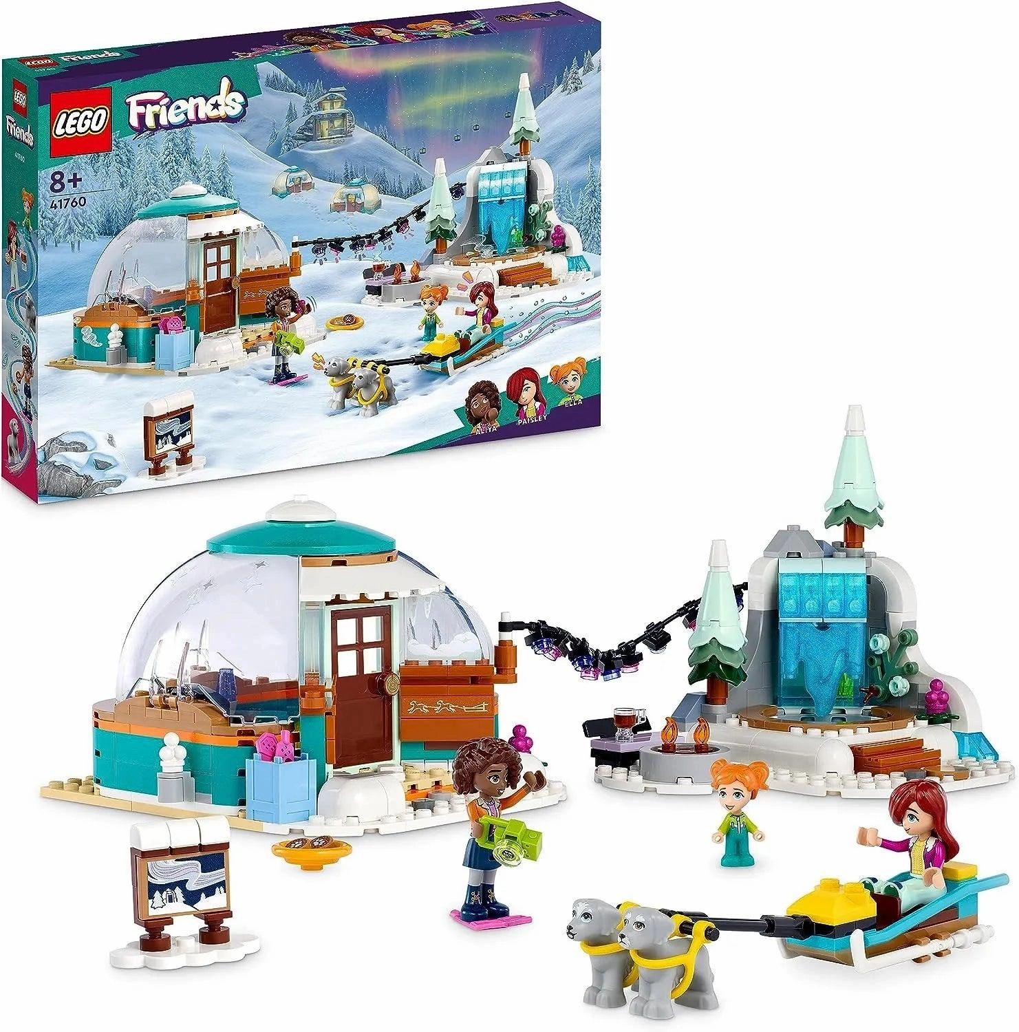 Imagination Fuel LEGO 41760 Friends Igloo Holiday Adventure Playset