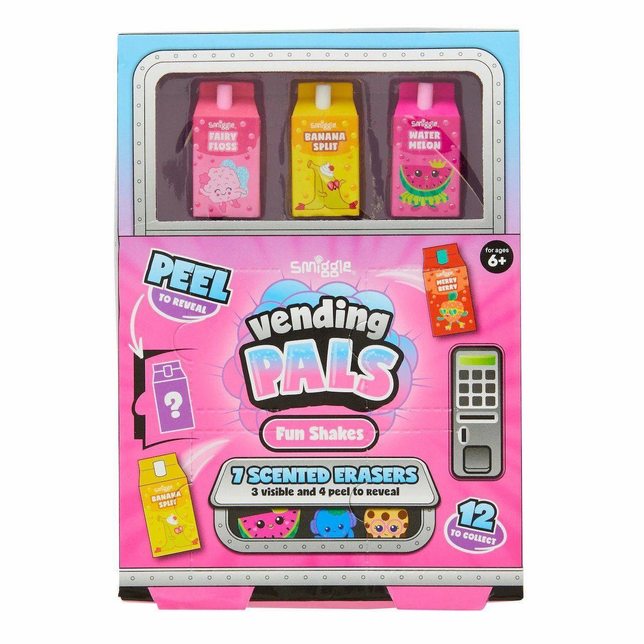 Stopwatch Toy Charity Perform SMIGGLE Vending Pals Scented Erasers Pack