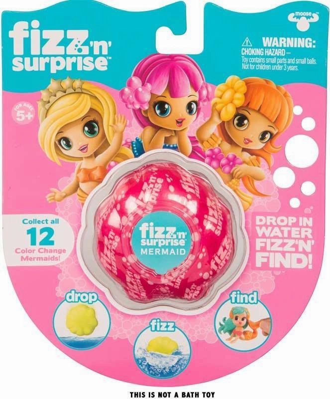 Innovation Encourage Hardship Face Fizz N' Surprise Mermaid - Assortment