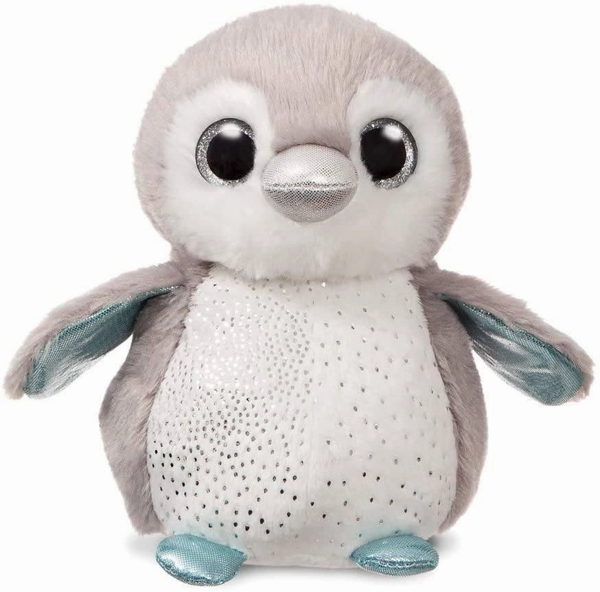 AURORA 61209 Sparkle Tales Misty Grey Penguin Plush 17cm Animal Figures Universe Expansion