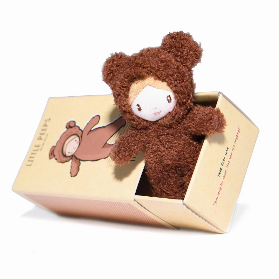 Tenderleaf Heidi Bear Soft Toy in Matchbox Weather Adaptation