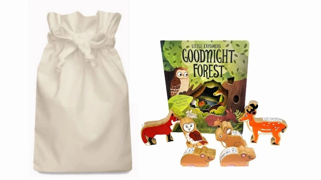 Function Expansion Goodnight Forest Story Sack with Lanka Kade