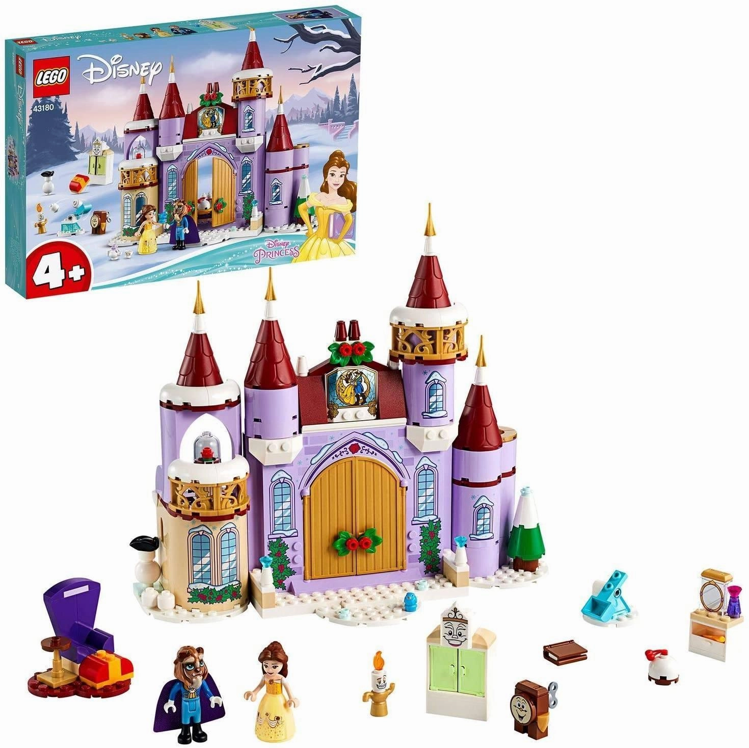 Astronaut Figure Signal Transmission LEGO 43180 Disney Princess Belle??s Castle Winter Celebration