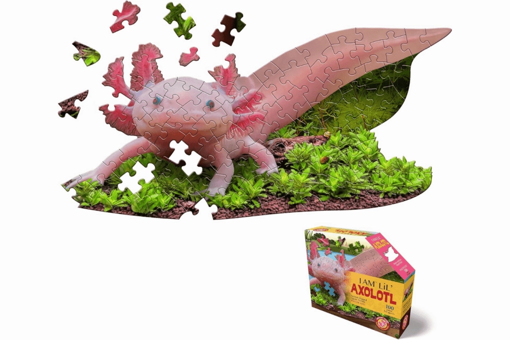 I Am A Lil' Axolotl Puzzle - 100 Pieces Earth Science