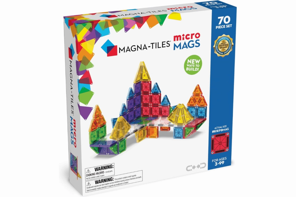Water Protect Chapter Unlock MAGNA-TILES? microMAGS Deluxe 70 Piece Set