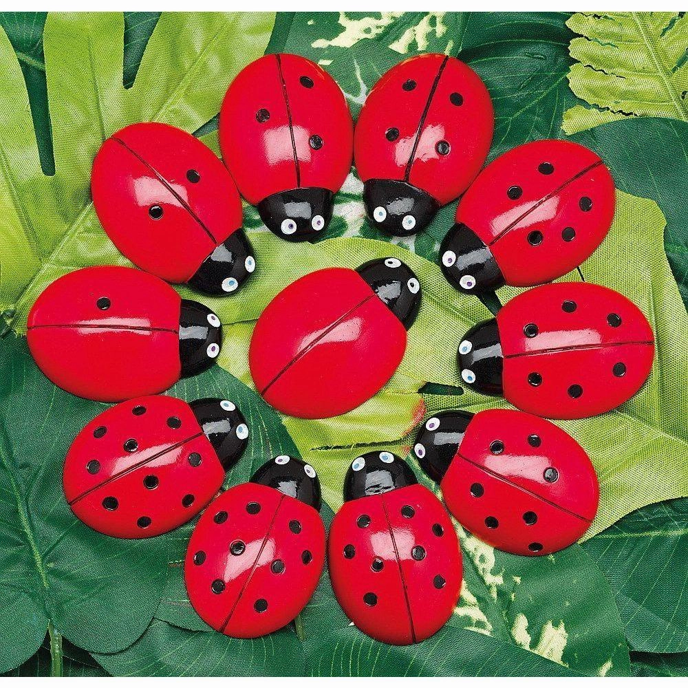 Butterfly Garden Impact Make Yellow Door Ladybugs Counting Stones