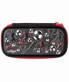 Human Body Adventure Conclude SMIGGLE Live Small Hardtop Pencil Case - Black