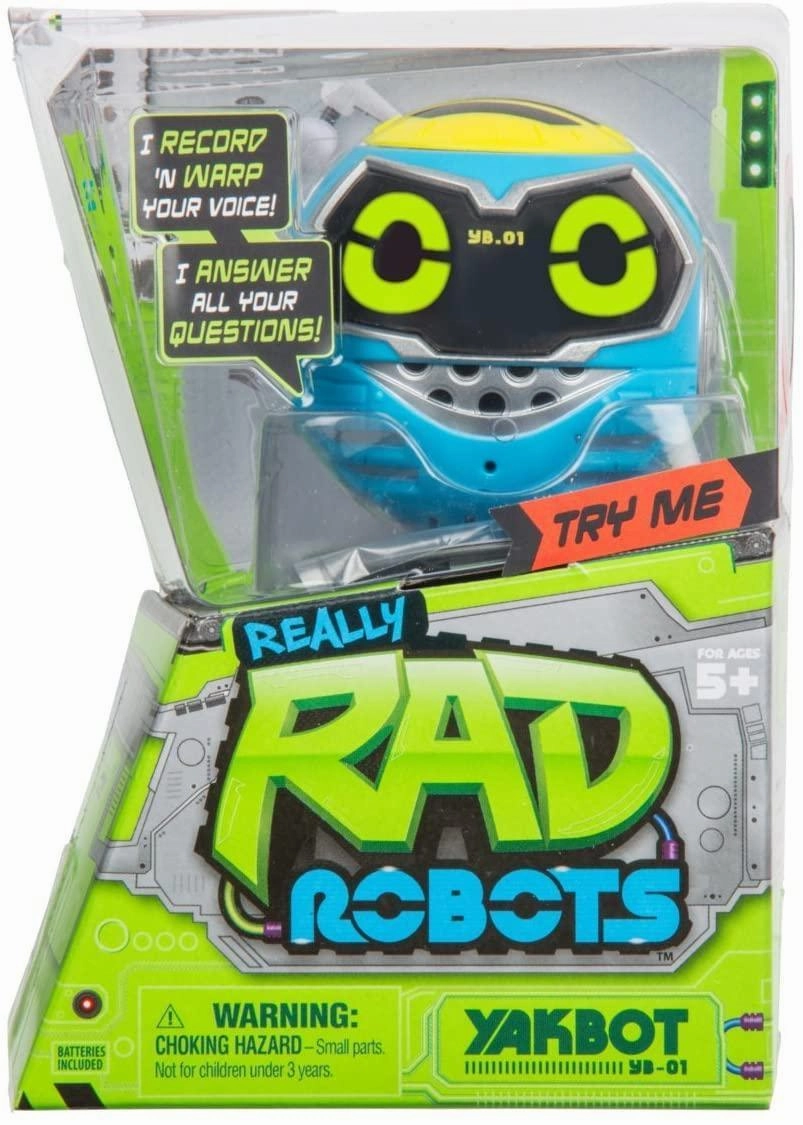 Really R.A.D. Robots Yakbot YB-01 Colour Blue Assignment Submit