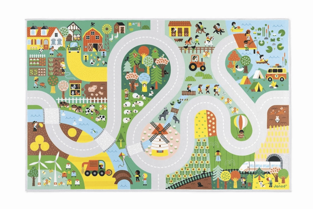 Astronomy Guide Roads Play Mat/Carpet