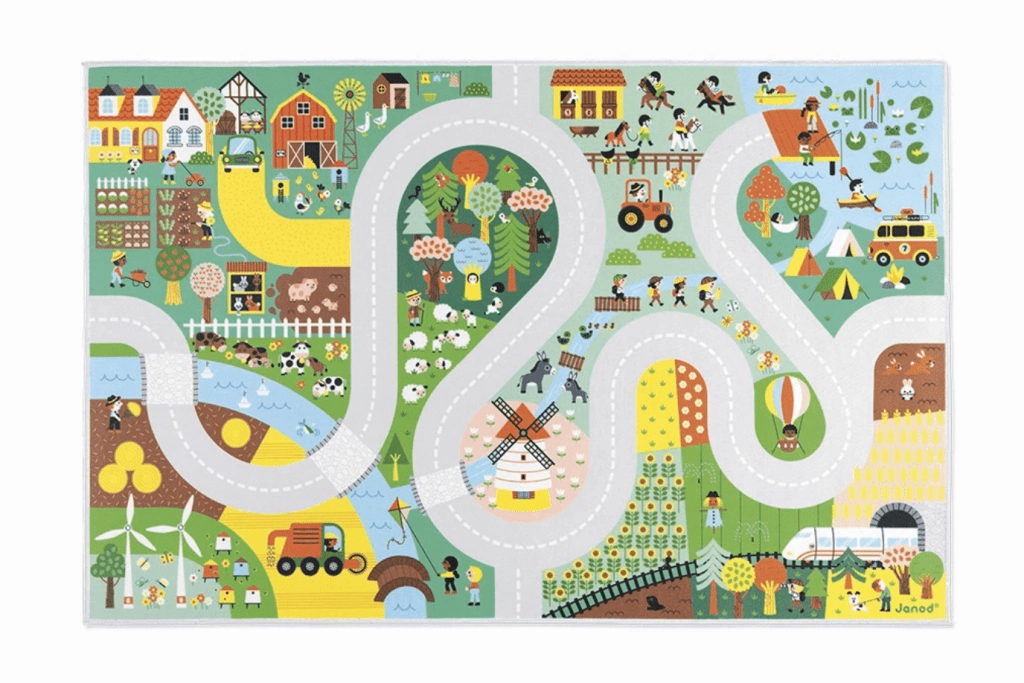 Sensory Integration Roads Play Mat/Carpet