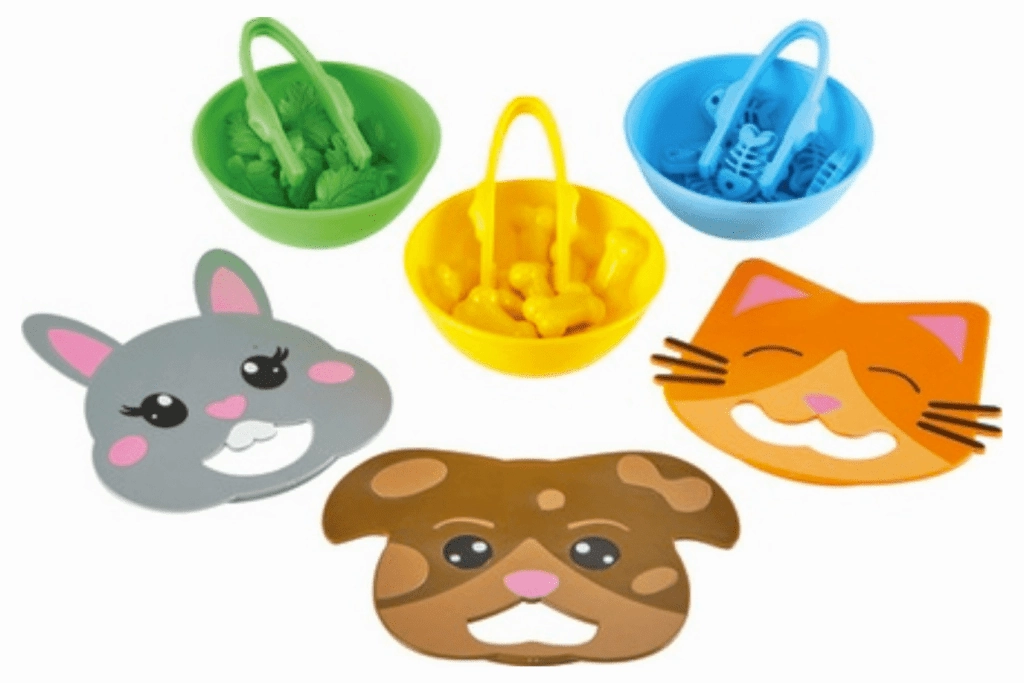 Weighing Scale Fine Motor Feeding Friends