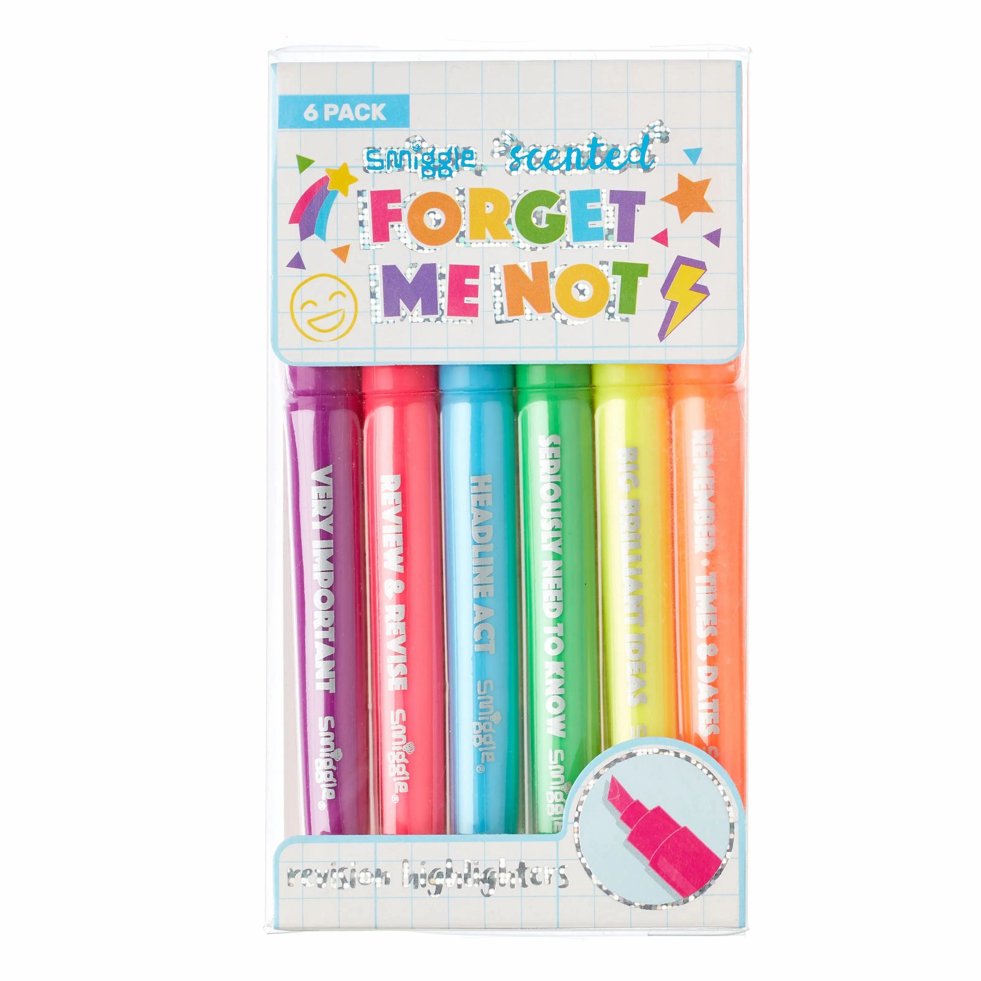 Music Theory SMIGGLE 264054 Forget Me Not Highlighters X6