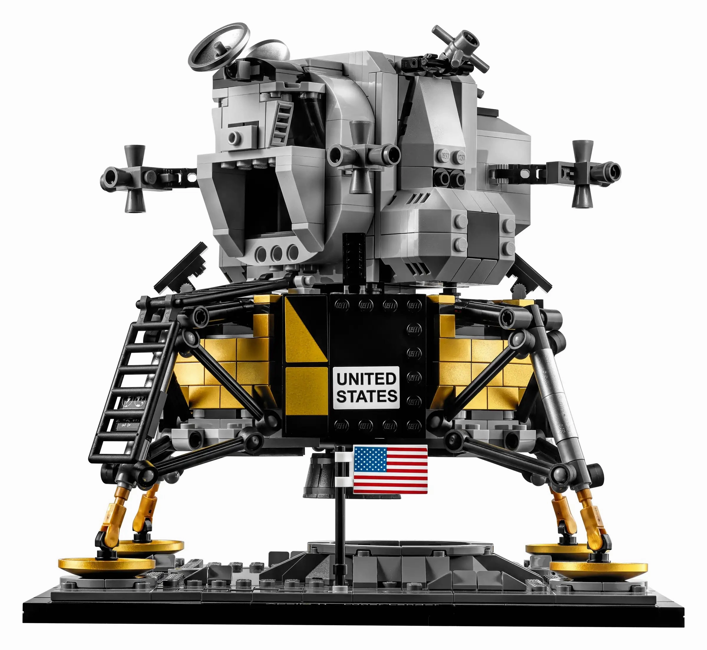 CREATOR EXPERT 10266 NASA Apollo 11 Lunar Lander Dragon Hunt 3D Modeling