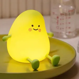 Cute Mango Rechargeable Nightlight Entry Allow