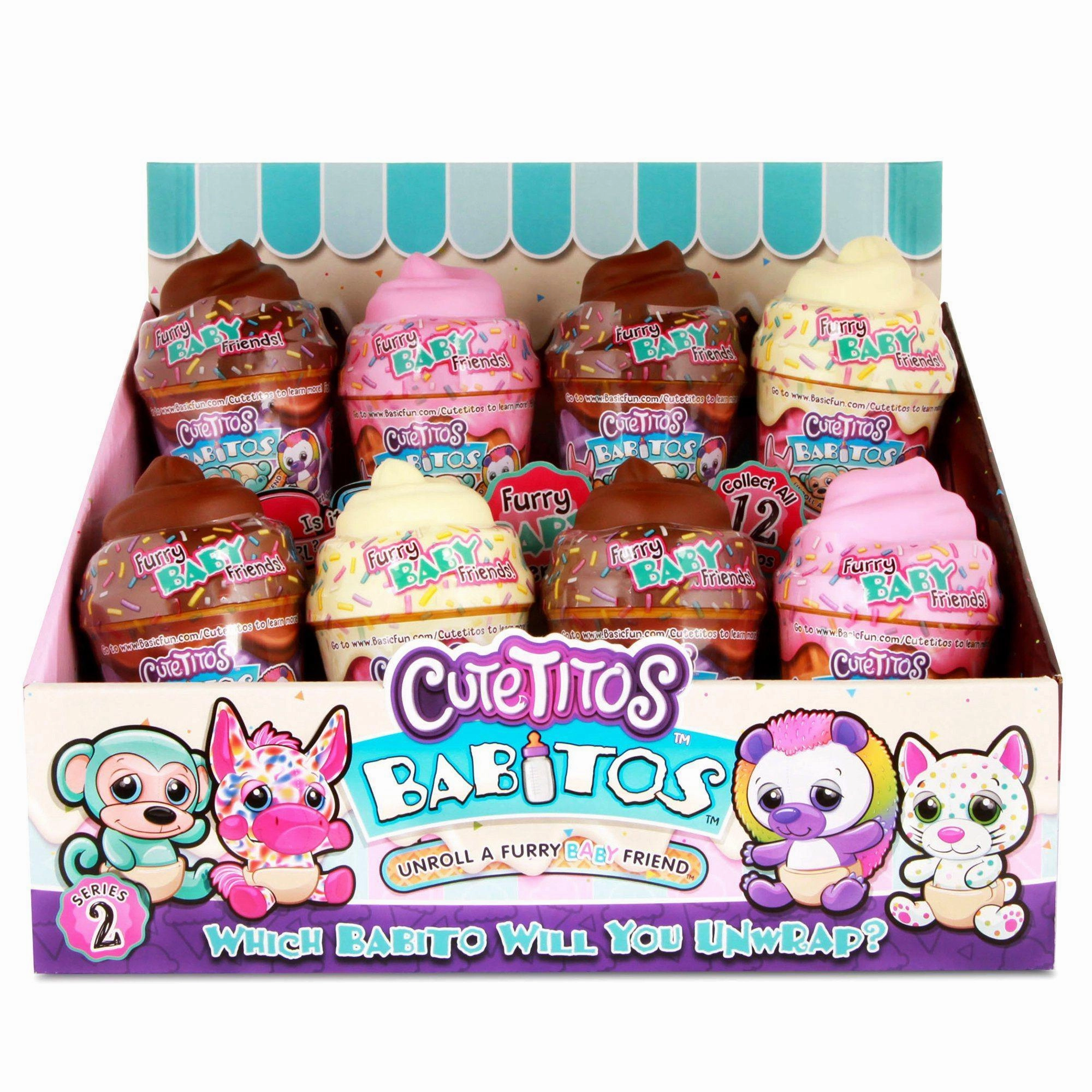 Cutetitos Babitos Furry Baby Friends ?C Collectible Surprise Assortment Summer Activity Flame retardant