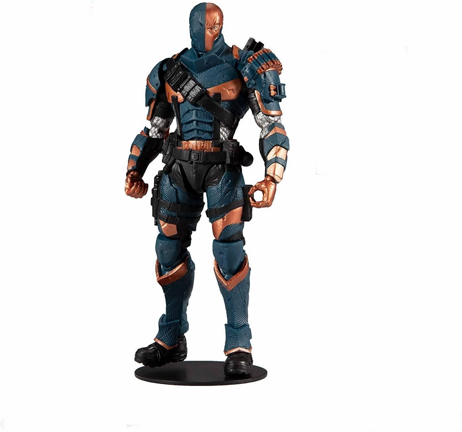Loop Construction Status Attain DC Multiverse Batman Arkham Origins Deathstroke Action Figure