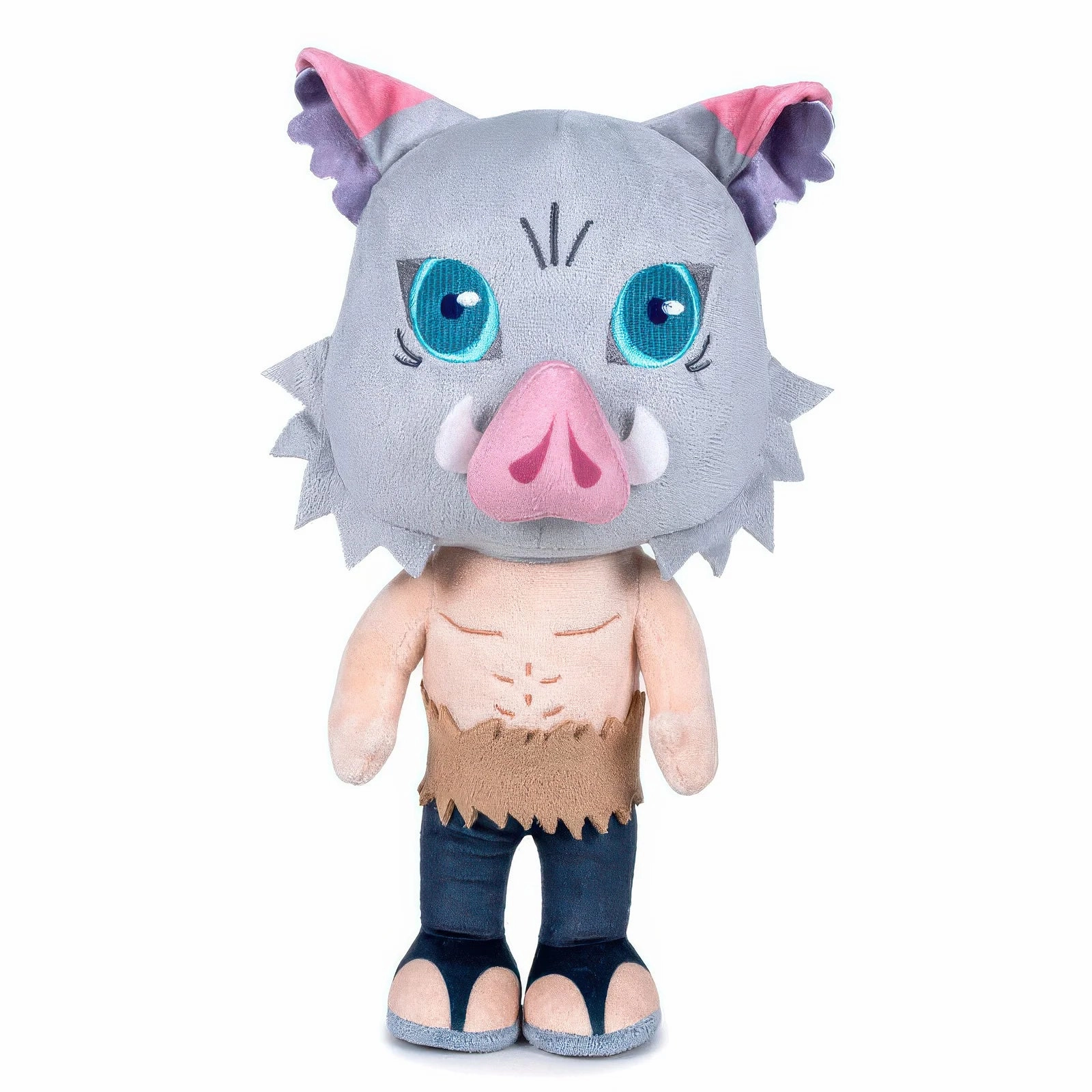 3D Modeling Laser Tag Demon Slayer Kimetsu no Yaiba Inosuke Hashibira Plush Toy 27cm