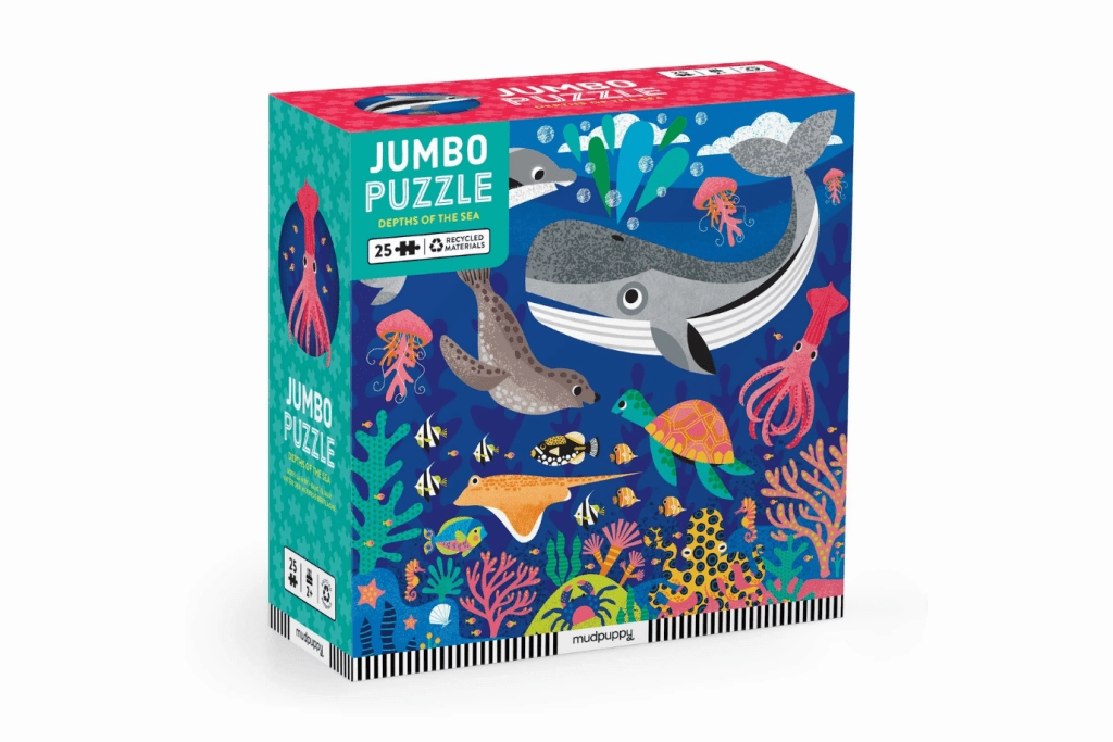Depths of the Sea Jumbo Puzzle Interactive Games
