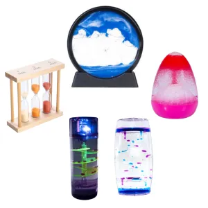 Glow In Dark Lead Free Classroom Sensory Timers Bundle
