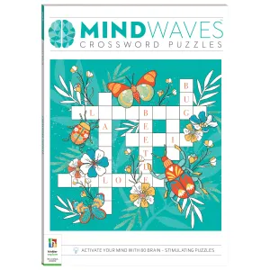 Report Writing Mindwaves Puzzle Book Crosswords Brain Training