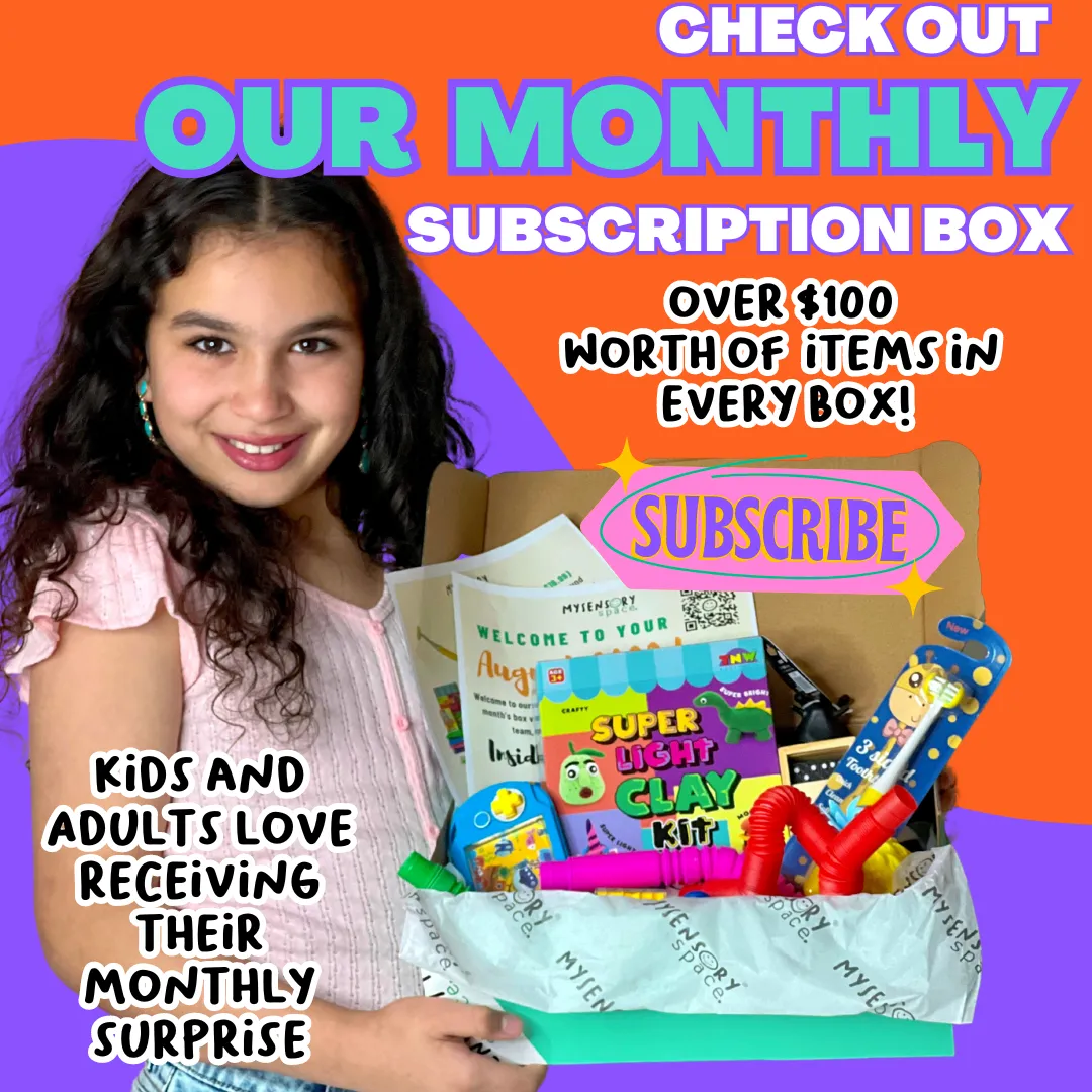 My Sensory Space Curated Subscription Box Dark Matter Trial Endure