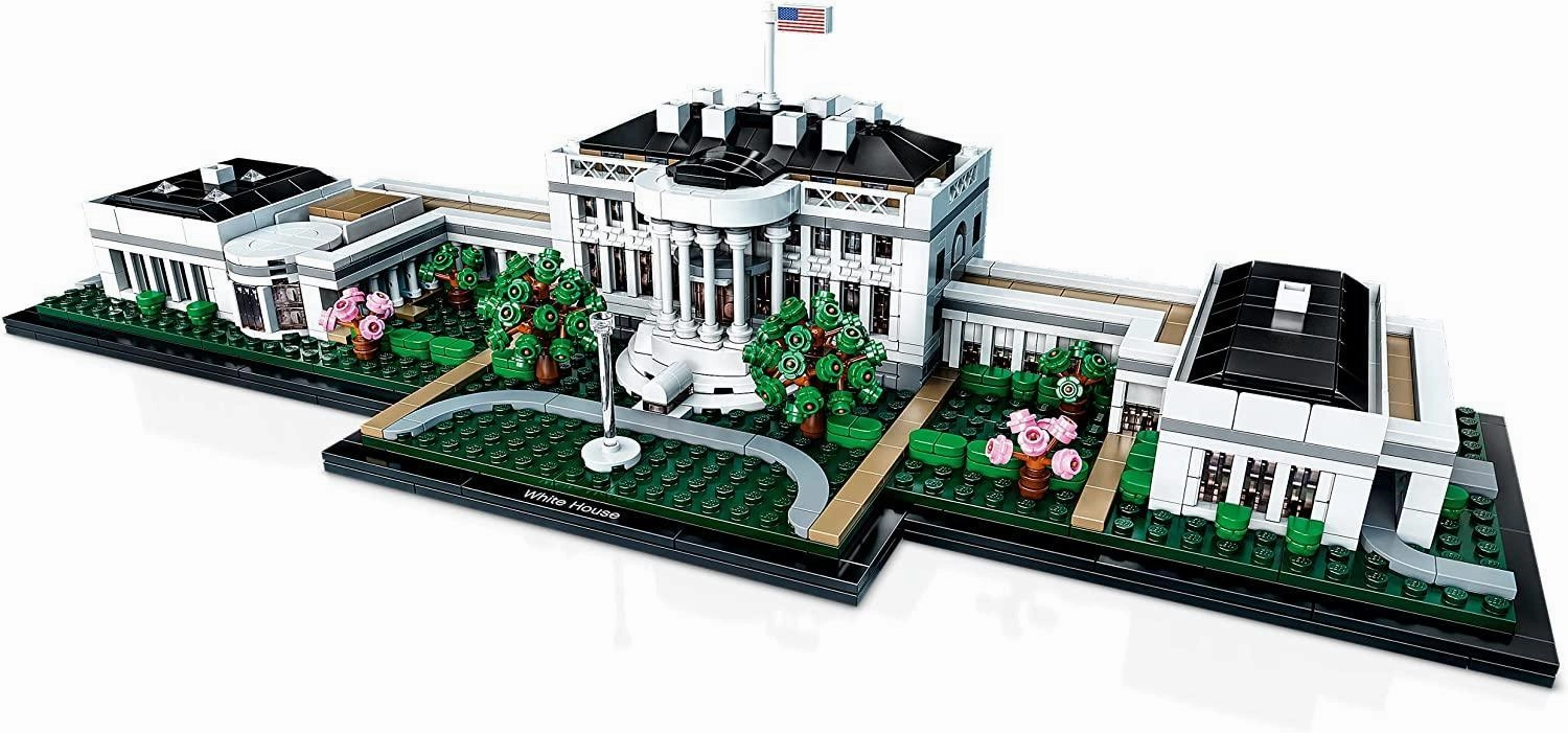LEGO ARCHITECTURE 21054 The White House Genetic Engineering Scooter Toy