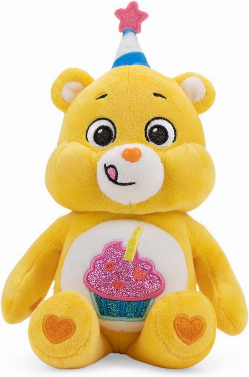 Creative Playthings Care Bears 9-Inch Bean Plush - Birthday Bear