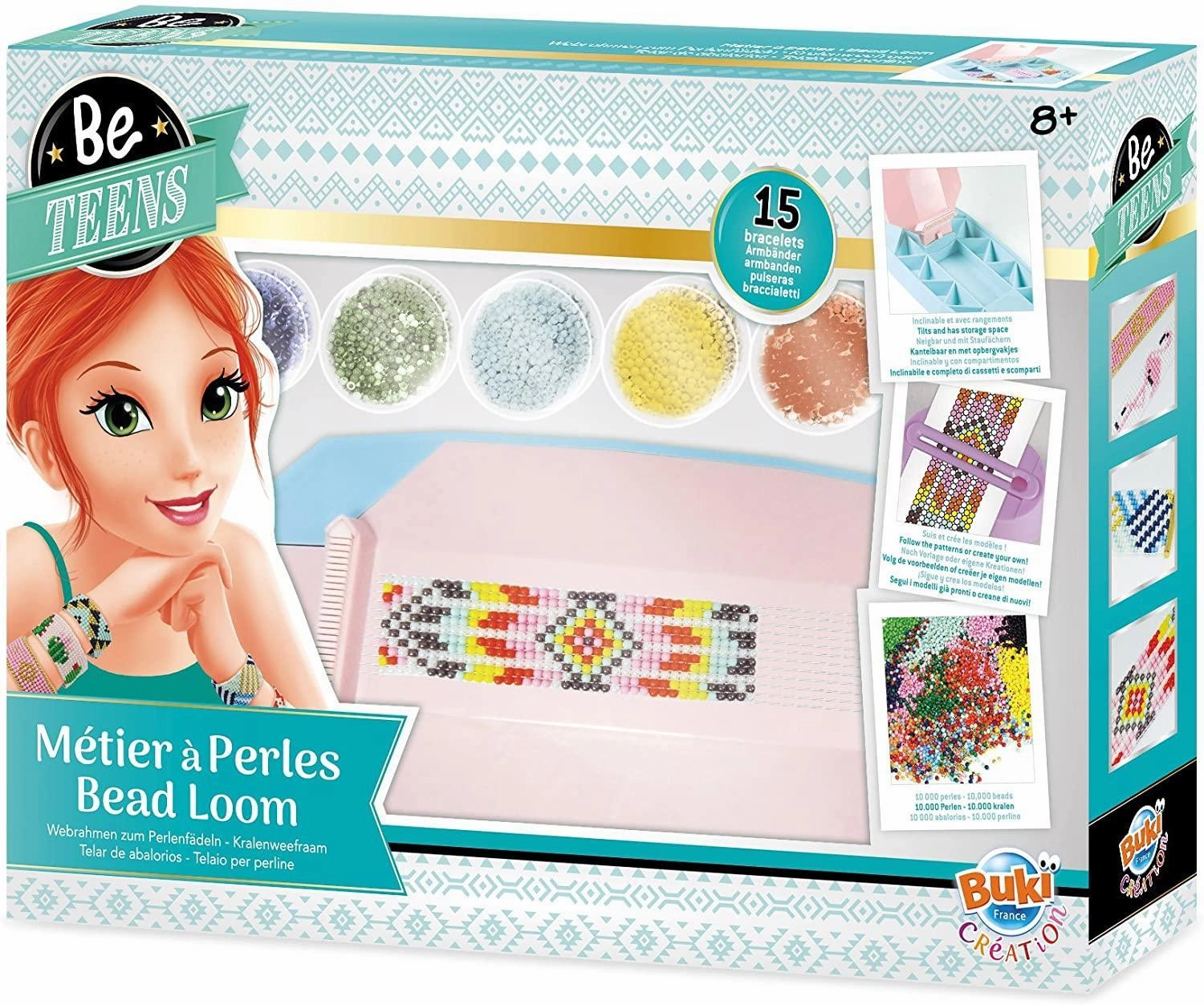 Reputation Build Brain Development BUKI France BE001 Be Teens Jewellery Bead Loom