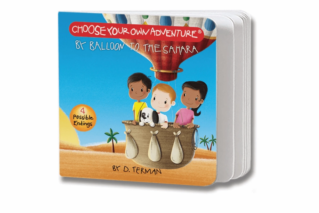 Want Satisfy Choose Your Own Adventure - Board Books