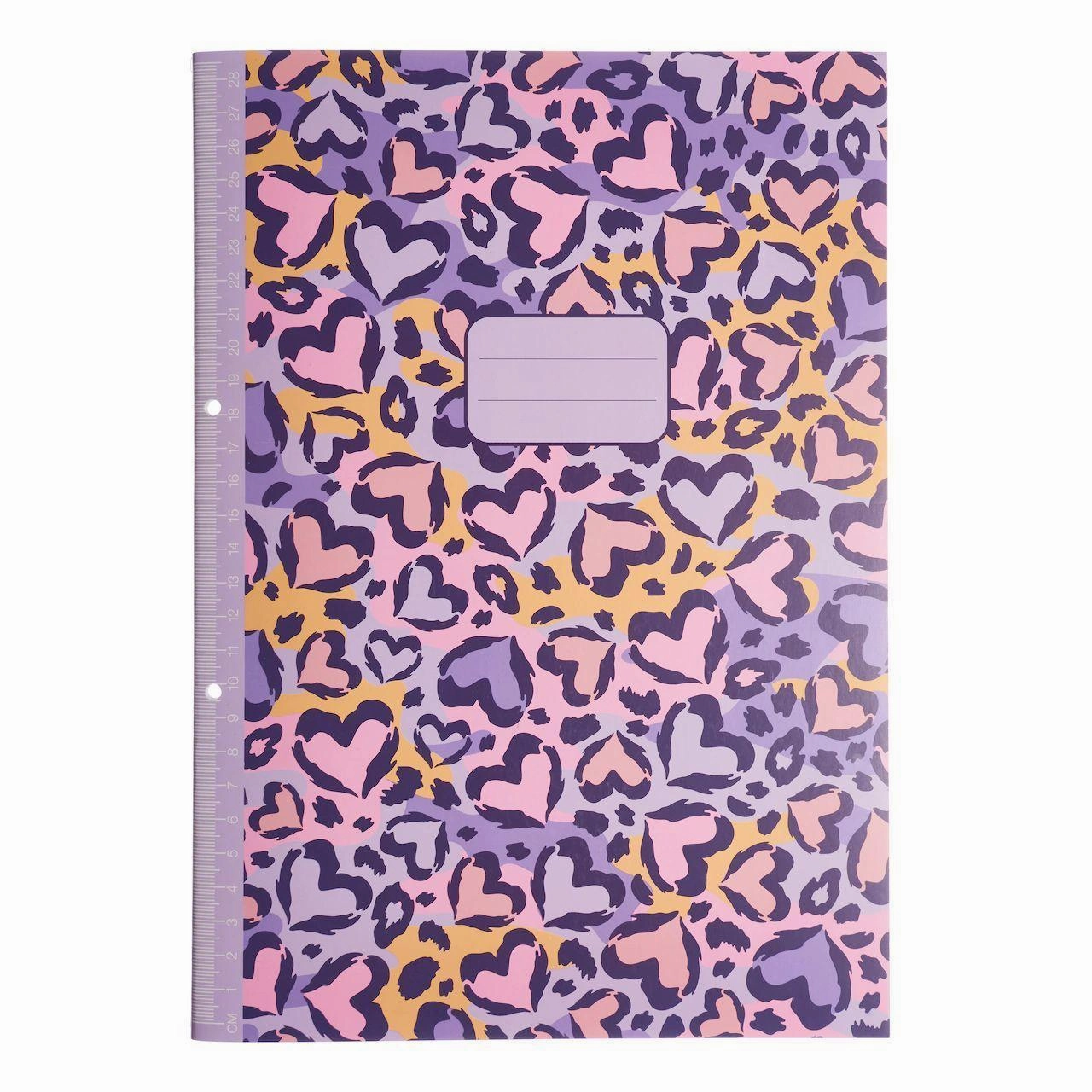 SMIGGLE Flow A4 Exercise Book - Lilac/Pink Store Front Snow Sport