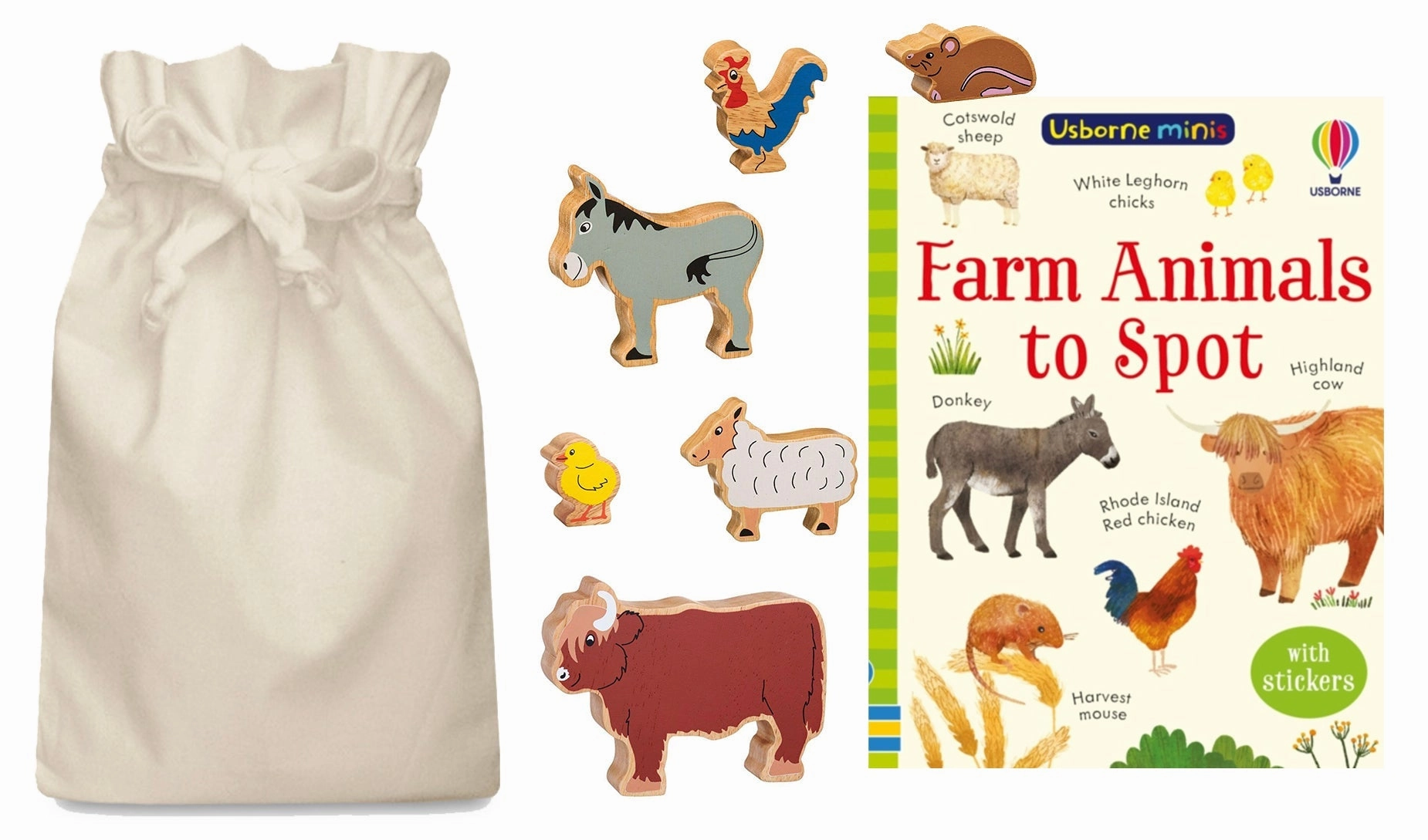Farm Animals to Spot Story Sack with Lanka Kade Rocket Launch