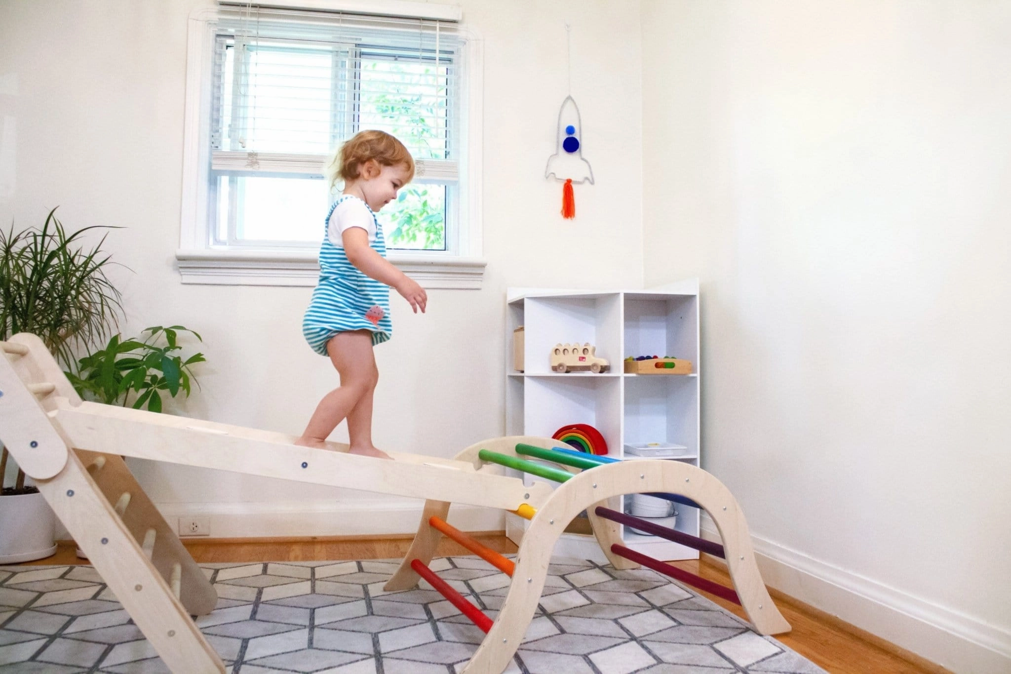 Genre Study Climbing Bundle #1 - Arch Climber + Montessori Climbing Triangle + Ramp