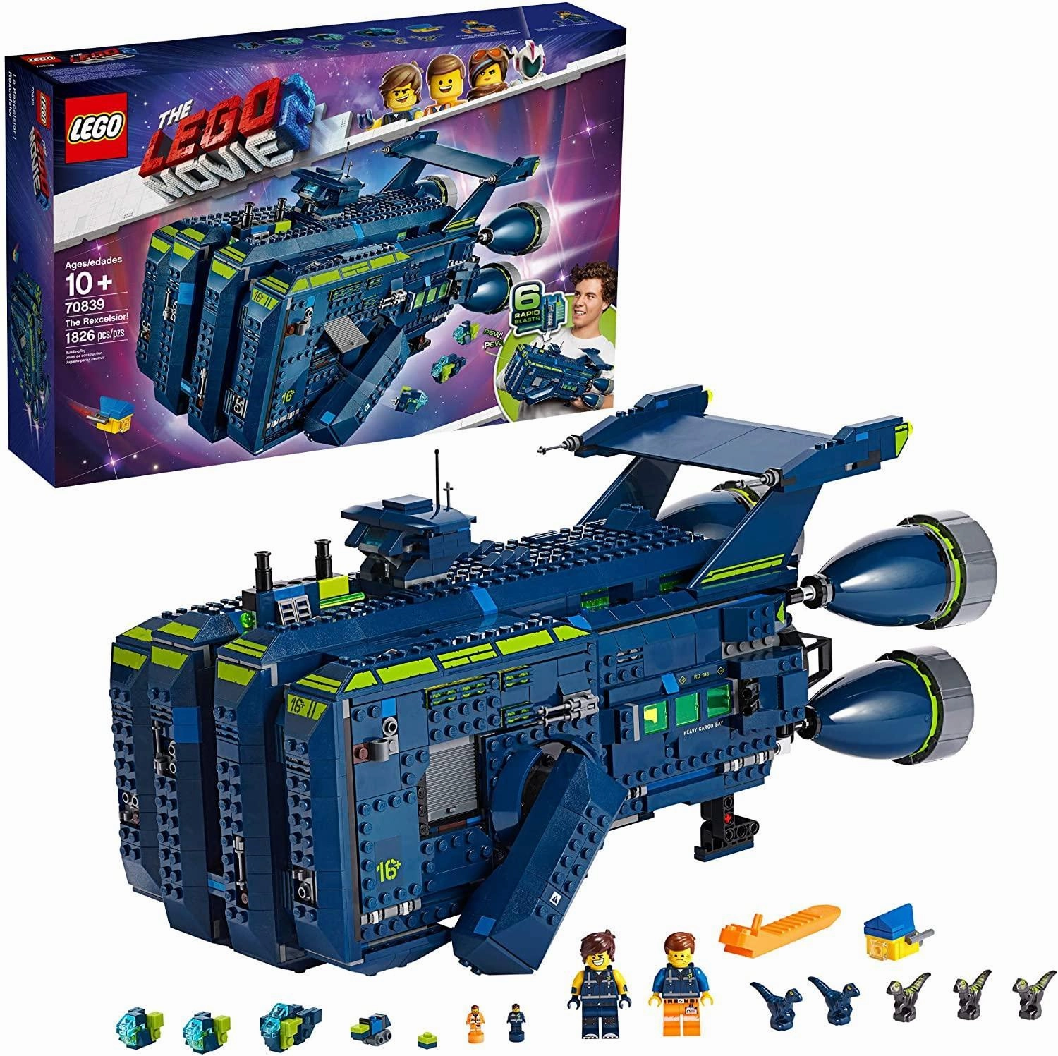 LEGO 70839 LEGO THE MOVIE 2 The Rexcelsior Building Kit Scientific Method