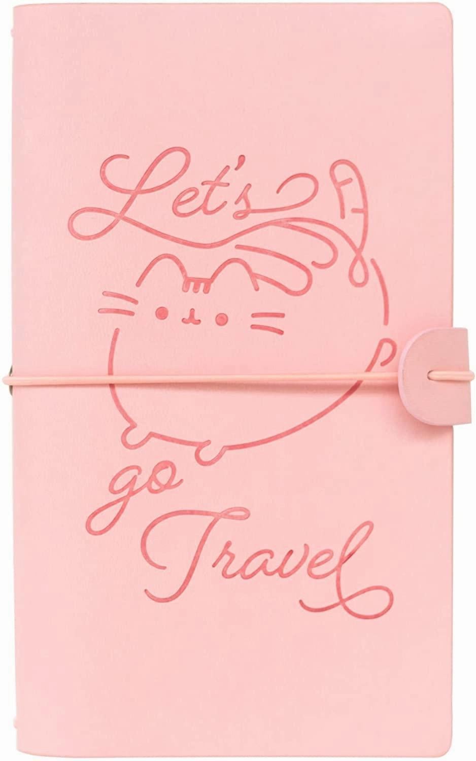 Pusheen Diary PU Leather Journal Notebook Pattern Recognition